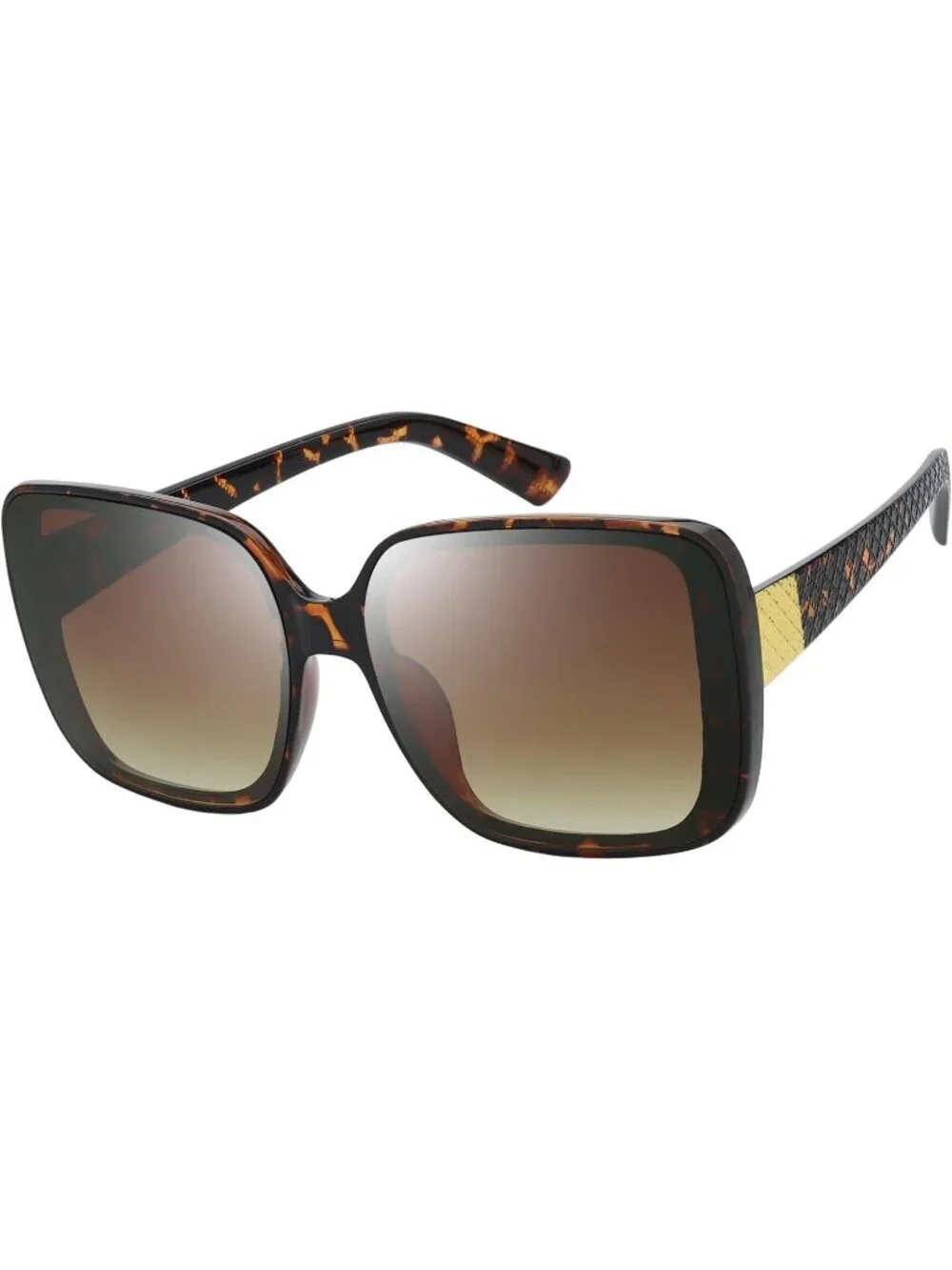 Women's Classic Crystal Elegant Beauty Design Sunglasses Box 737702 Dark Demi